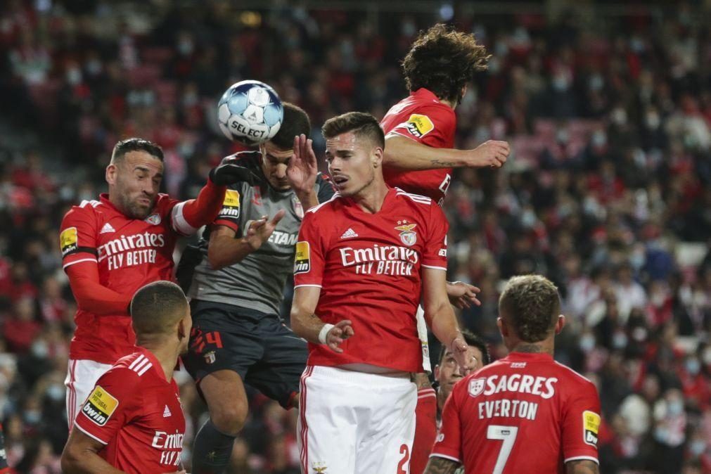 Benfica e Sporting de Braga abrem a ronda no Minho