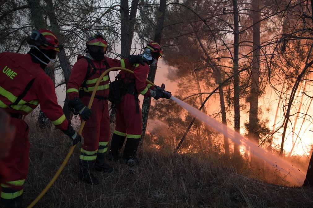 Incêndio em Soure com uma frente ativa, combate a decorrer favoravelmente