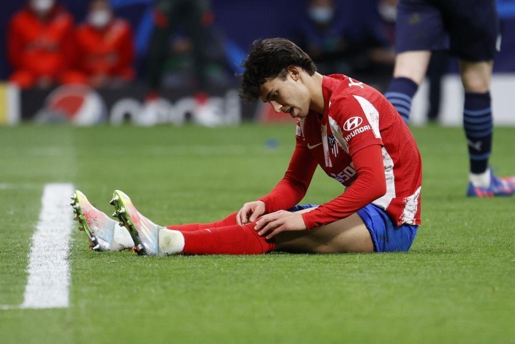 João Félix tem lesão muscular preocupante na coxa esquerda