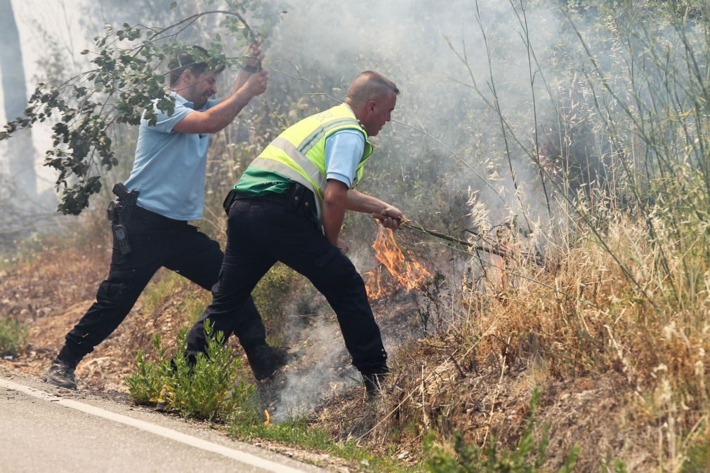 GNR já deteve este ano 36 pessoas por suspeita do crime de incêndio