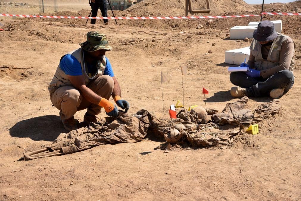 Vala comum que poderá ter 100 corpos descoberta no sul do Iraque