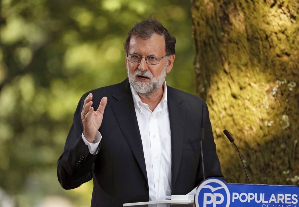 Rajoy quer renúncia dos planos independentistas para a Catalunha